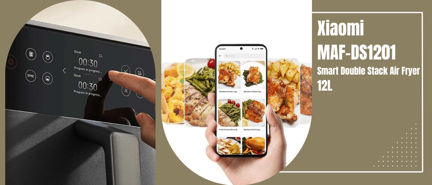 سرخ کن بدون روغن شیائومی 12 لیتری مدل Xiaomi MAF-DS1201